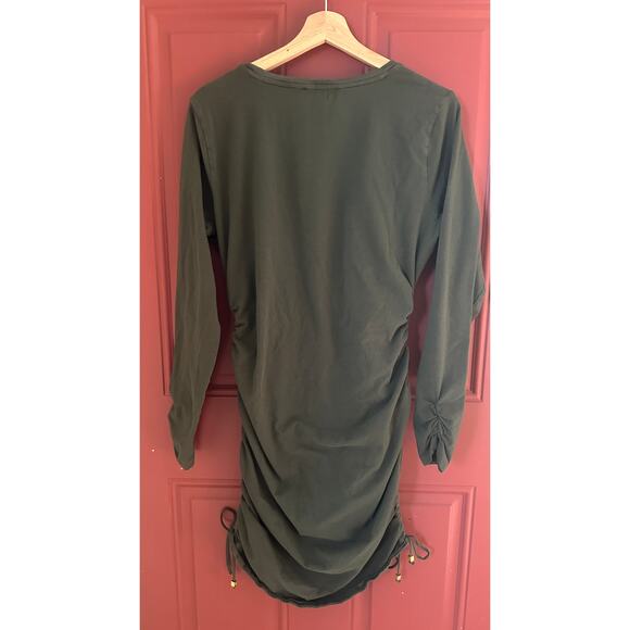 Michael Kors Long sleeve Ruched sides Jersey Dress - Picture 2 of 7